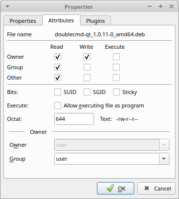 Show file properties